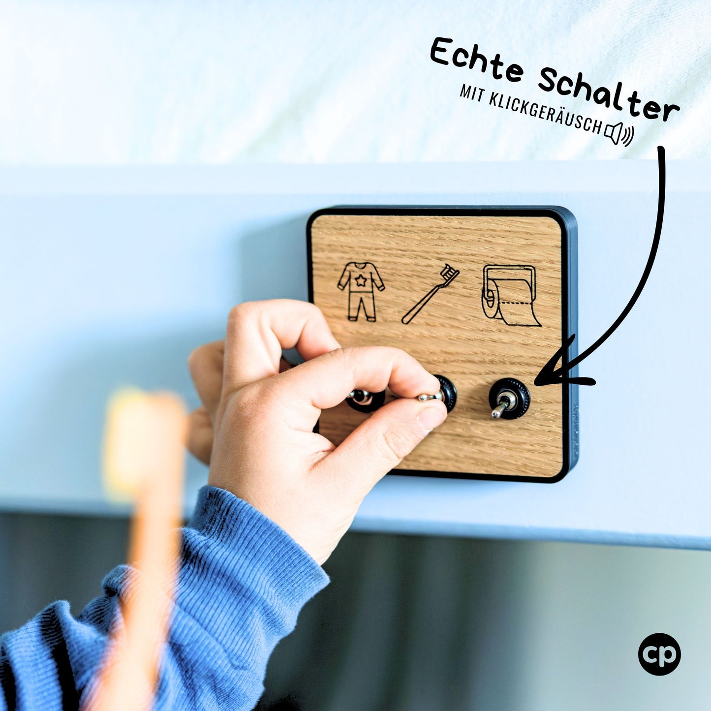 Clicpit KIDS - Mit dem Clicpit KIDS werden Routinen zu Missionen. Montessori inspiriert. - swiss made