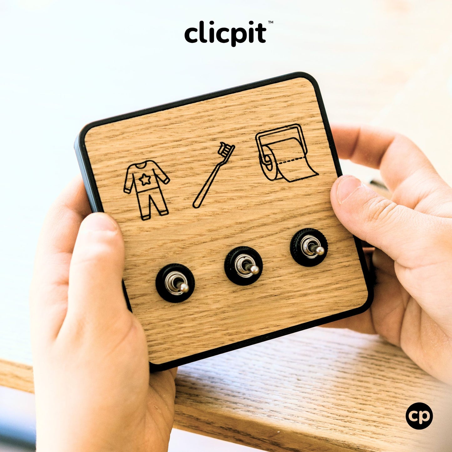 Clicpit Kids - das Routine Cockpit für Kinder. Selbstständig durch den Tag, spielerisch und leicht - swiss made